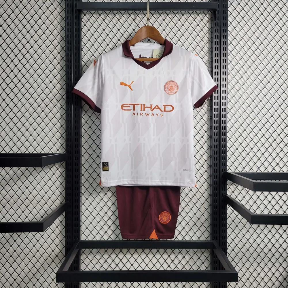 2023/2024 Manchester City Away Football Shirt  Kids Size — main view