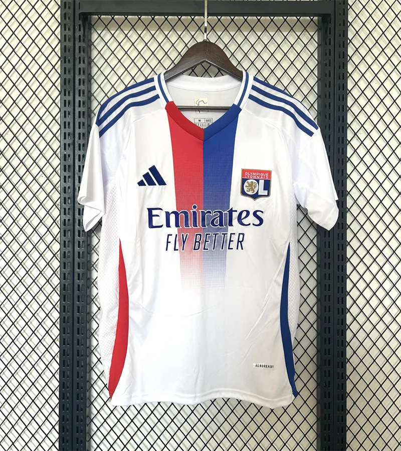 2024/2025 Lyonnais Heim-Fußballtrikot  — main view