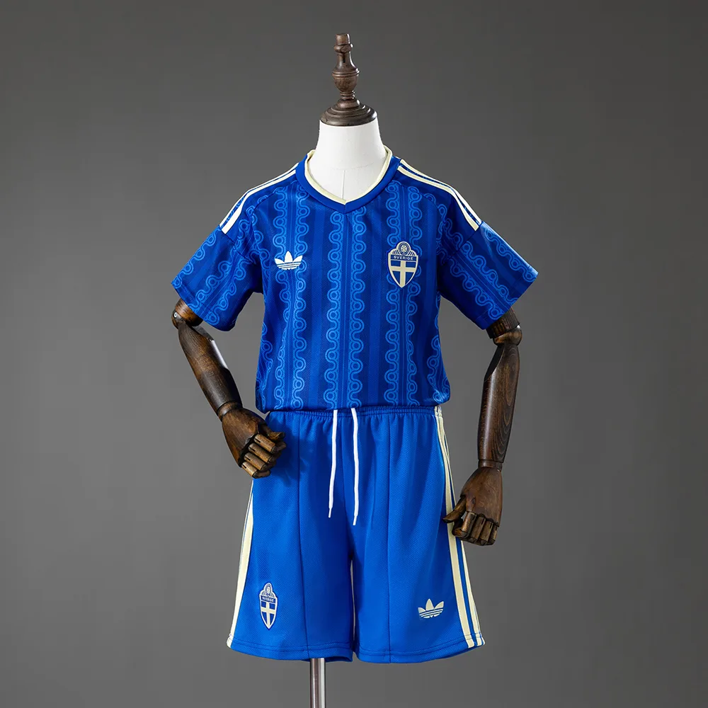 Equipación Visitante Infantil Selección Suecia 2026 AAA calidad fan — main view