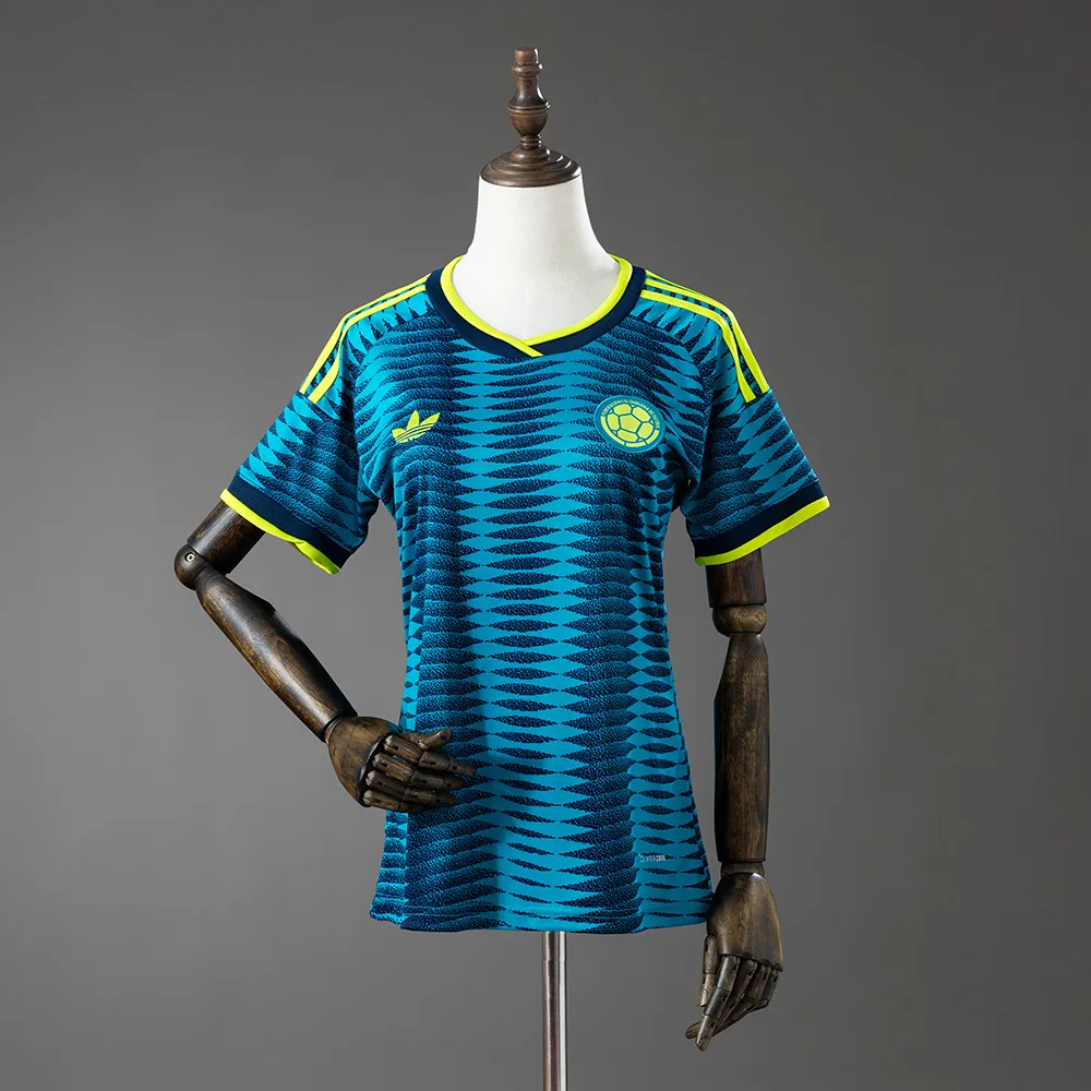 2026 Kolumbien Auswärts Frauen Fußballtrikot AAA Fan-Qualität — main view