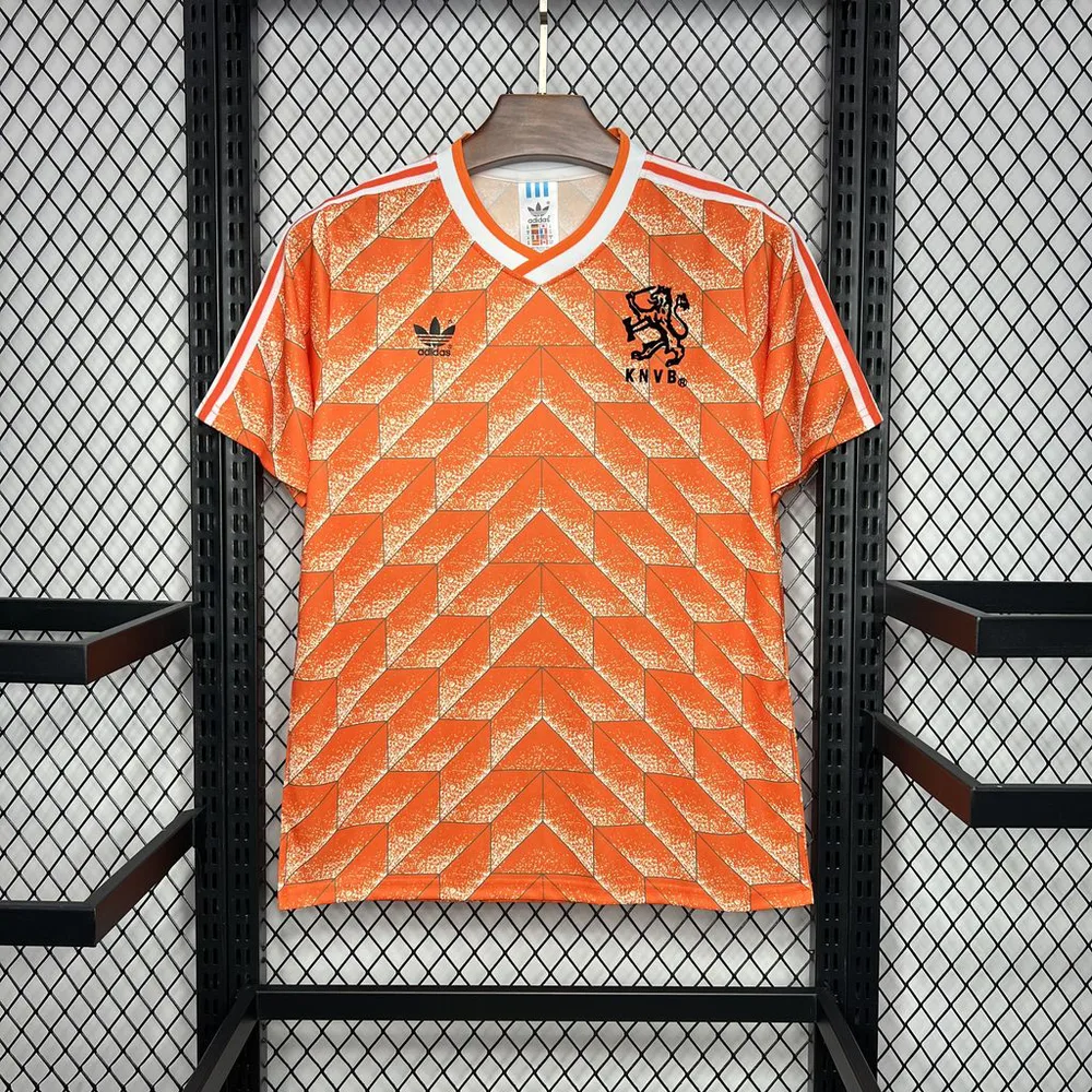 Camisa de Futebol Retro 1988 Holanda Casa   — main view