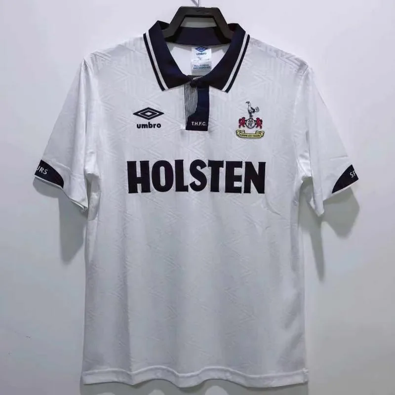 Camisa de Futebol Retro Tottenham Hotspur Casa 1991/1993  — main view