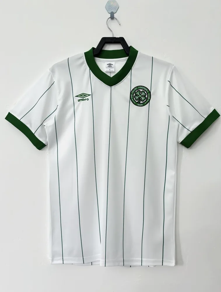 1984-1986 Retro Celtic Auswärts Fußballtrikot  — main view