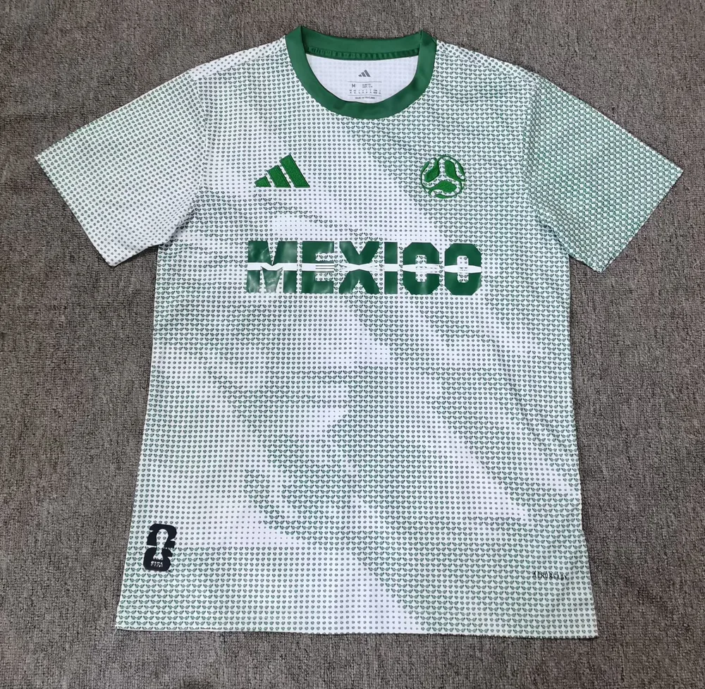 2025/2026 Mexiko Nationalmannschaft Werbekleidung Fußballtrikot  — main view