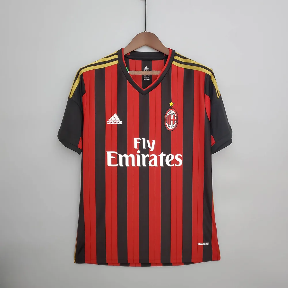 2013/2014 Retro AC Milan Home Football Shirt  — main view