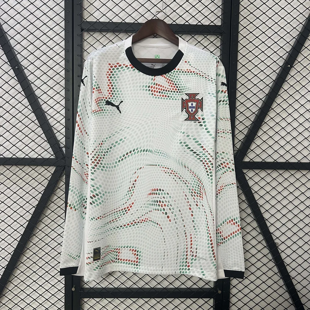 2025 Long Sleeve Portugal Away Football Shirt  — main view