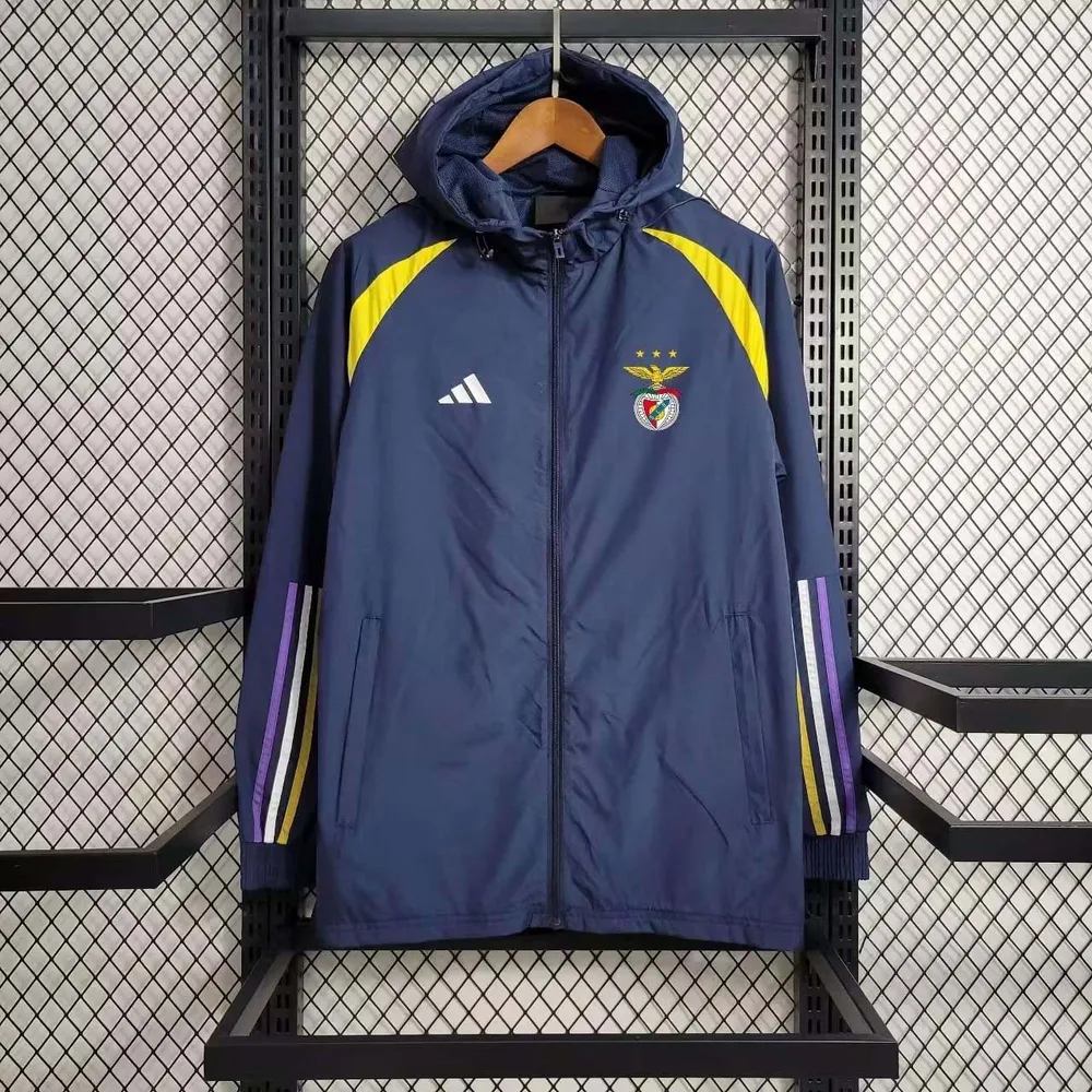 2023 Benfica Windbreaker Marineblau  — main view