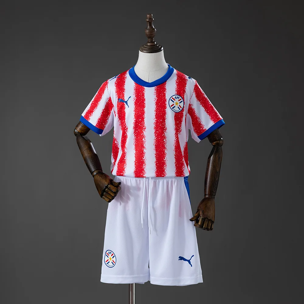 2026 Paraguay Home Kids Kit Jersey  — main view