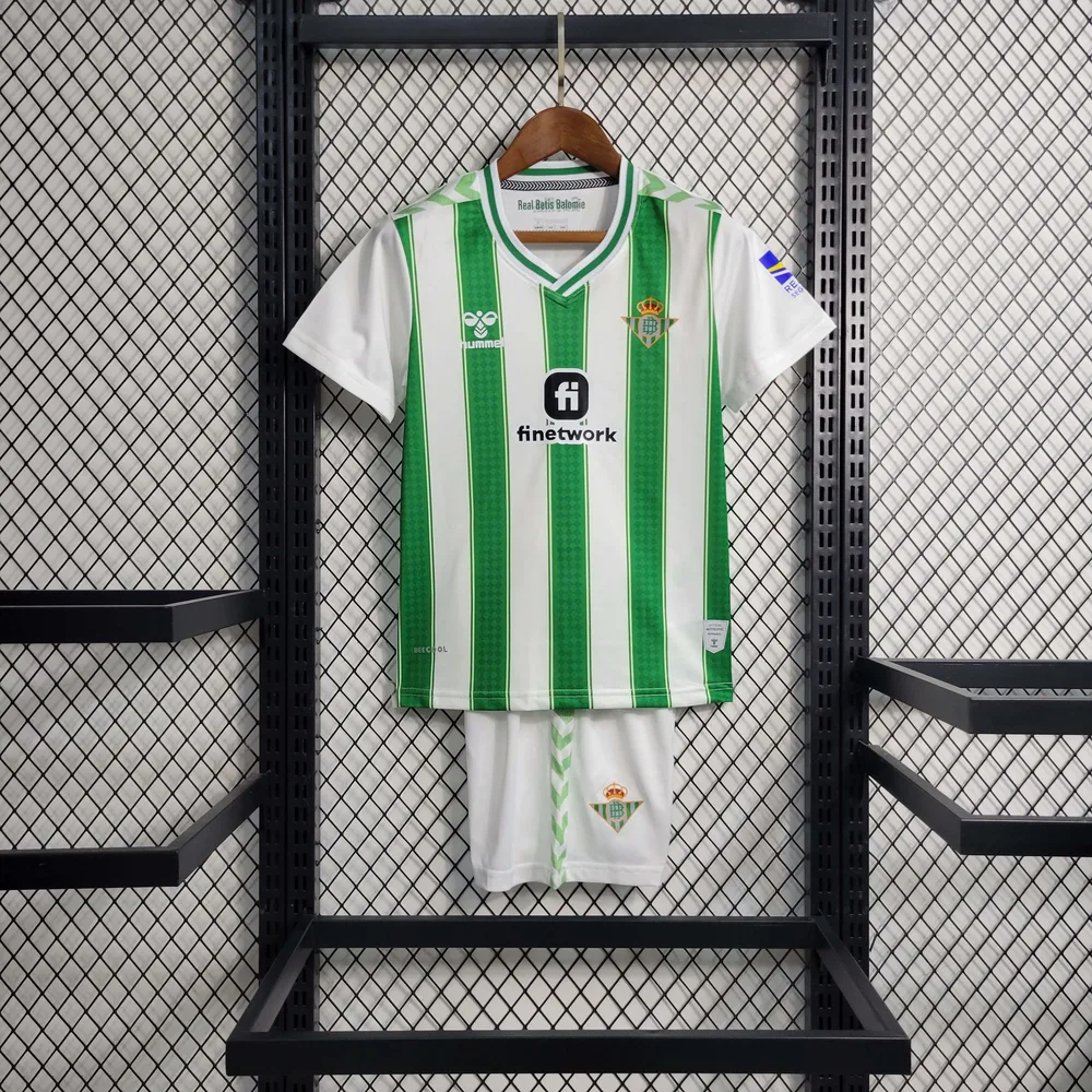 2023/2024 Real Betis Heim Fußballtrikot Kindergröße — main view