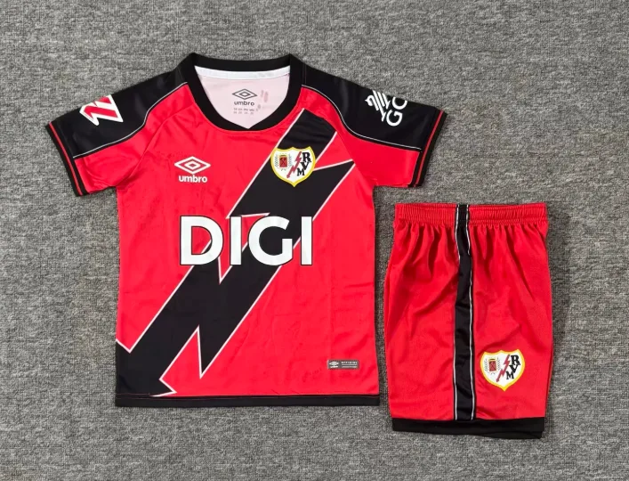 2025/2026 Vallecano Away Football Jersey fan-grade Kids Size — main view