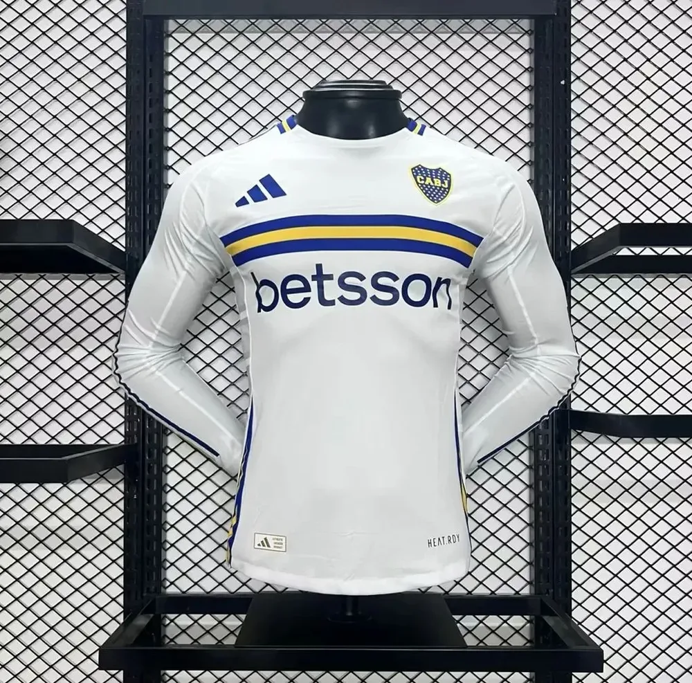 2024/2025 Player Version Boca Juniors Away Long Sleeves Football Jersey  — main view