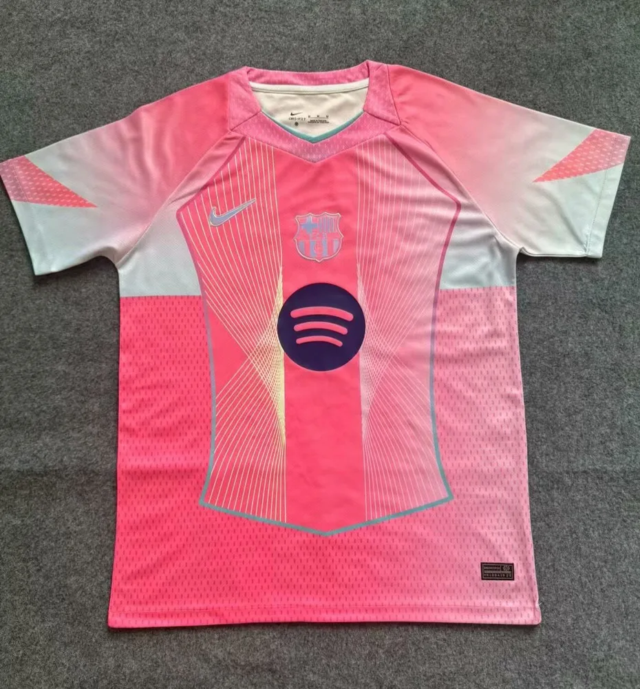 2025/2026 Barcelona Special Edition Pink Football Jersey  — main view