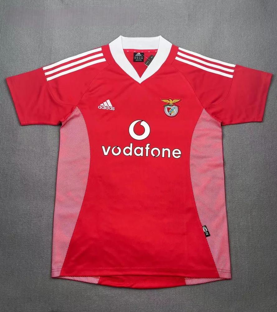 قميص كرة قدم ريترو Benfica المنزلي 2002-2003 جودة تايلاندية  — main view
