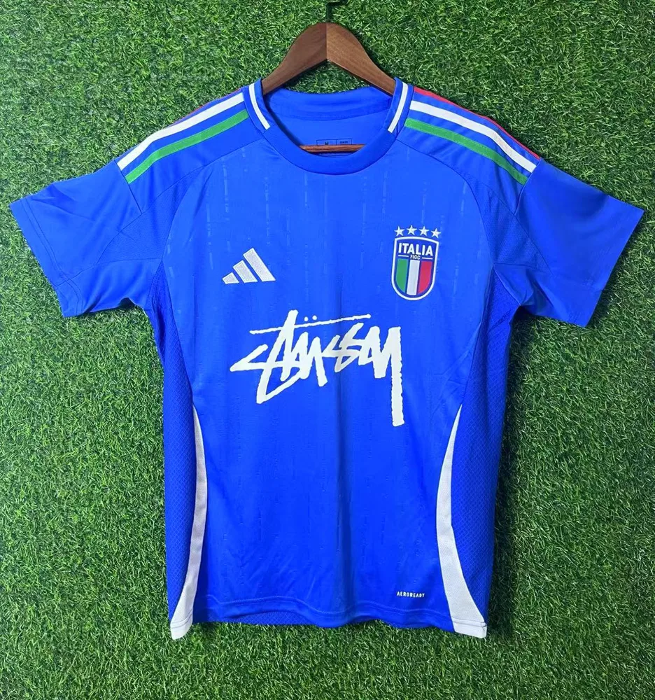2025 Italia Edición Especial Azul Camiseta  Calidad Thai — main view
