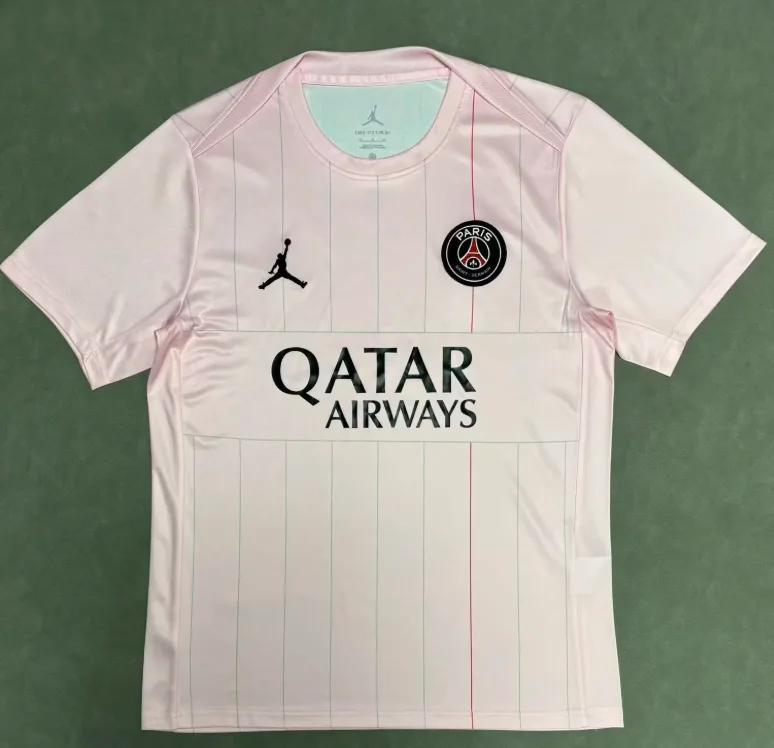 Chándal de Entrenamiento Psg Paris Saint-Germain Rosa 2025/2026 Camiseta de Fútbol  — main view