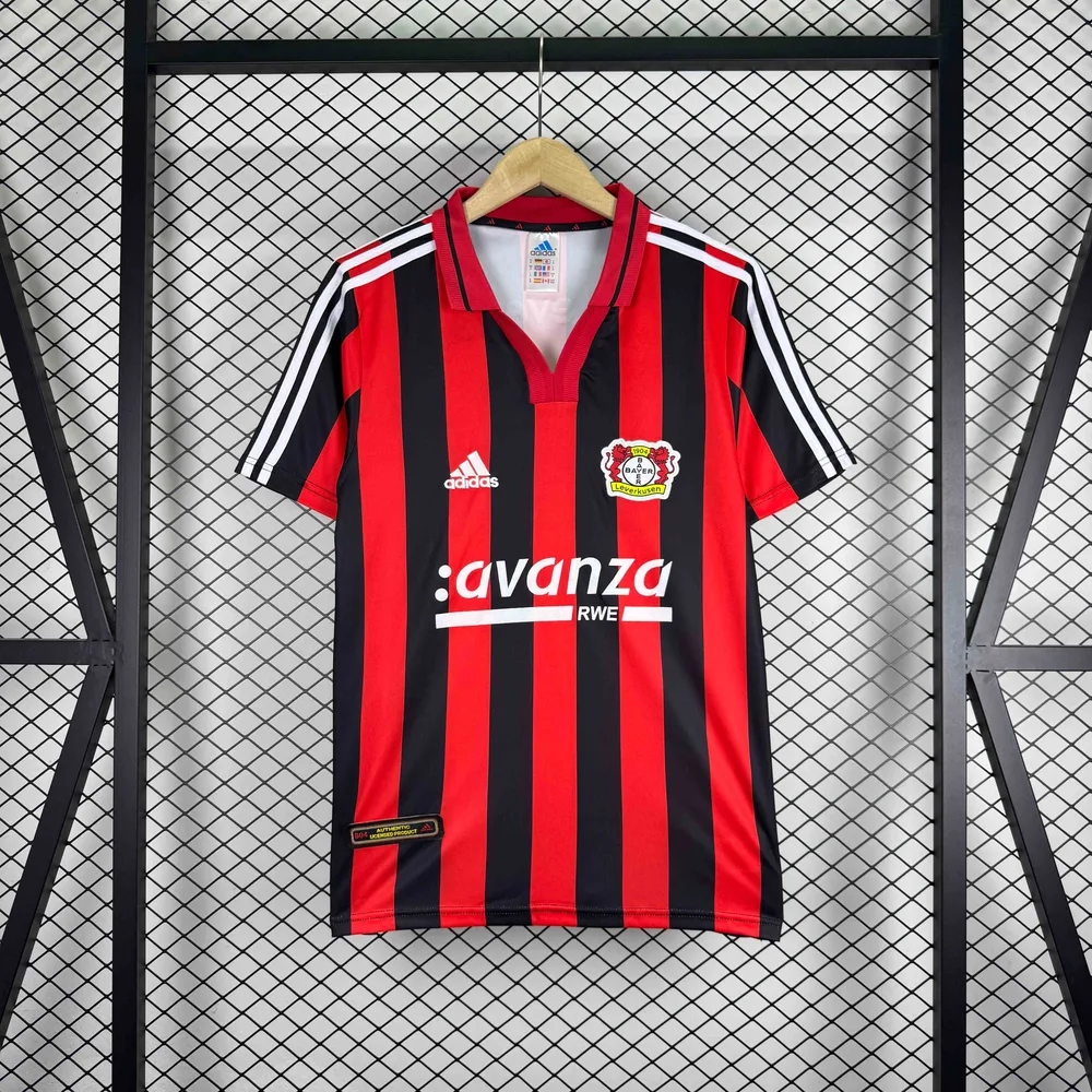 2000/2001 Retro Leverkusen Heim Fußballtrikot   — main view