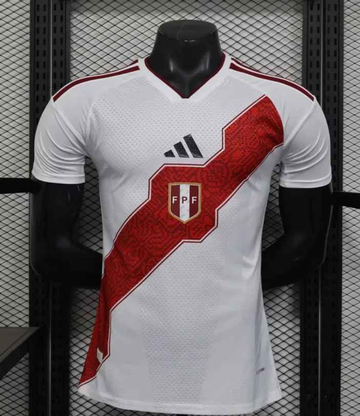 2026 Spielerversion Peru Nationalmannschaft Heim-Trikot   — main view