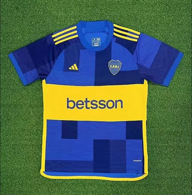 2023/2024 Boca Juniors Heim Fußballtrikot AAA fan-gradät — main view