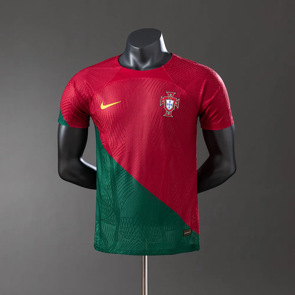 Versión de jugador de la camiseta local de Portugal para la Copa Mundial 2022 AAA calidad fan — main view