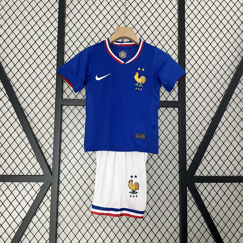 2024-2025 France Domicile Maillot de Foot  Taille Enfant — main view