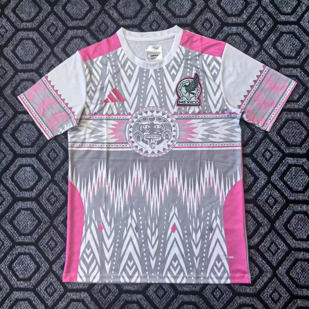 2026 Mexico Training Suit Grey Football Jersey  — main view