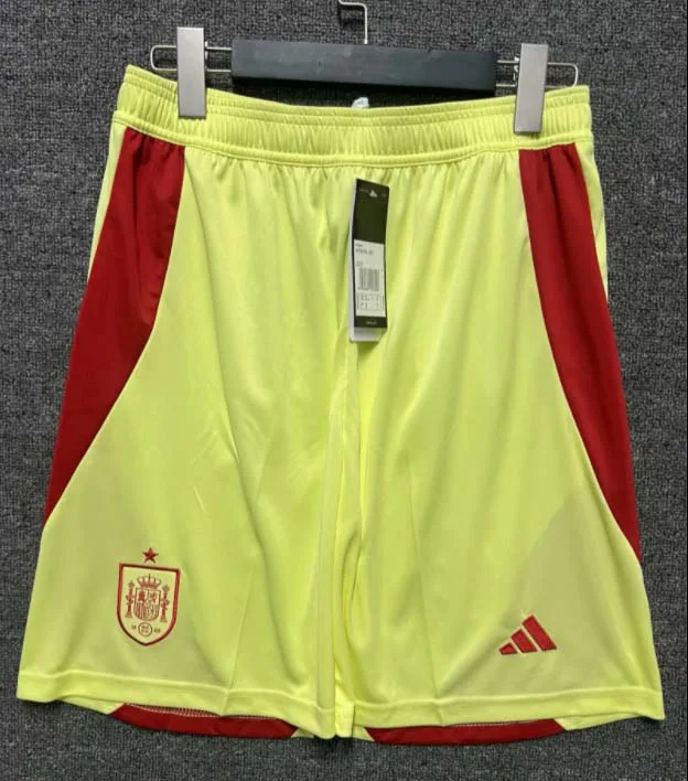 2024 Spanien Auswärts Shorts AAA Fan-Qualität — main view