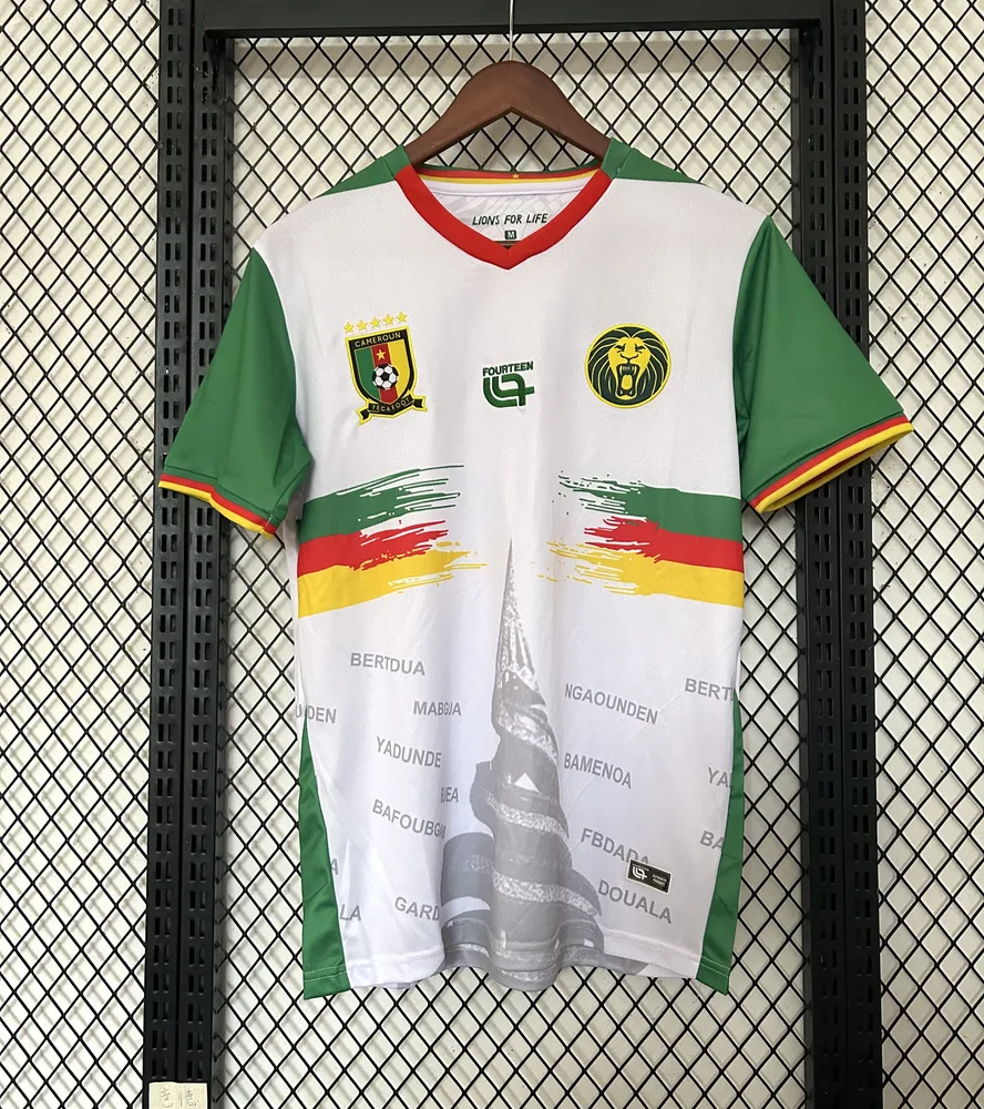 Camisa de Futebol Terceira Visitante Camarões 2025/2026  — main view