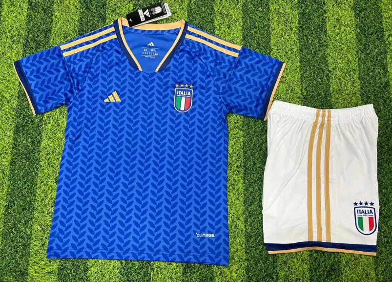 2026 Italy Home Football Jersey  Kids Size — main view