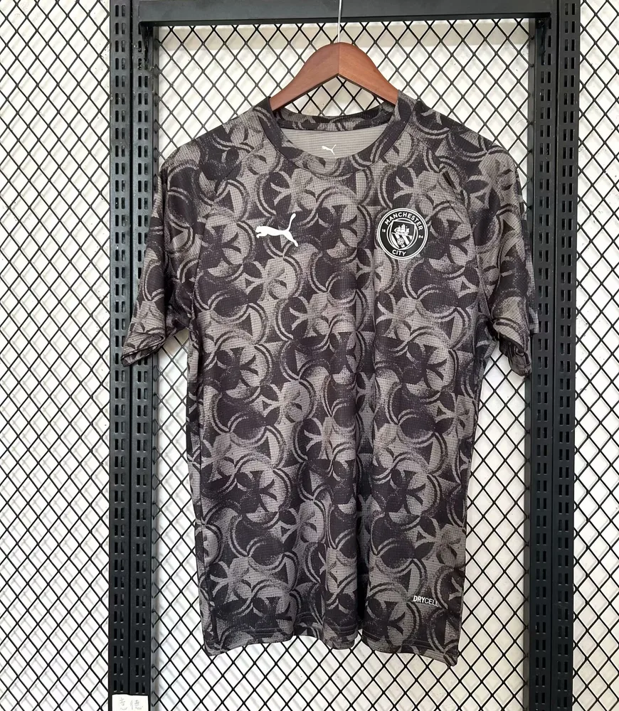 2025/2026 Manchester City Pre-match uniform Football Jersey  — main view