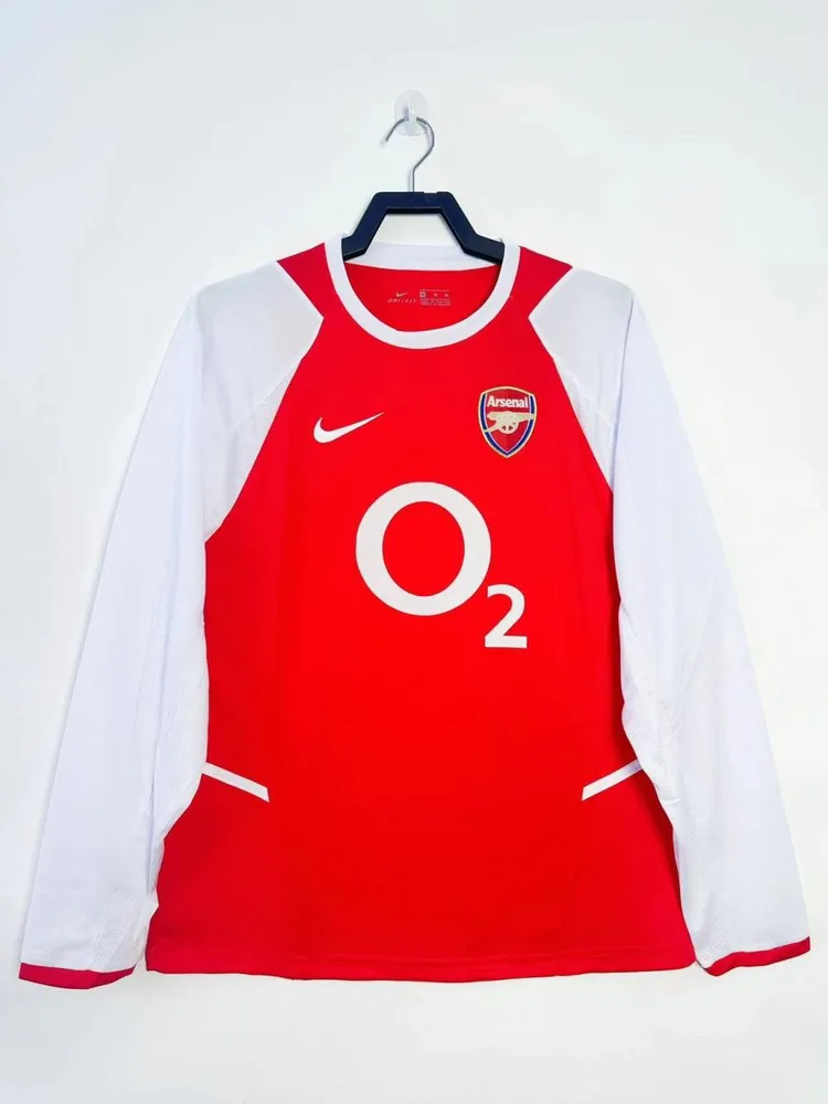 Camiseta Retro Arsenal Local Manga Larga 2002/2004  — main view