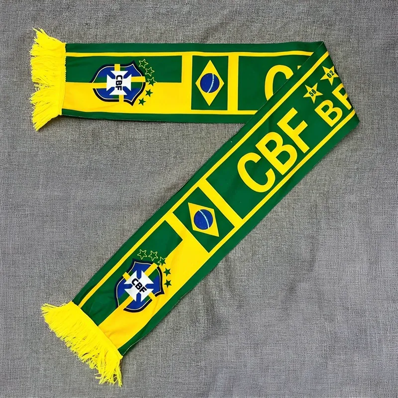 2026 World Cup Brazil Fan Soccer Scarf New — main view