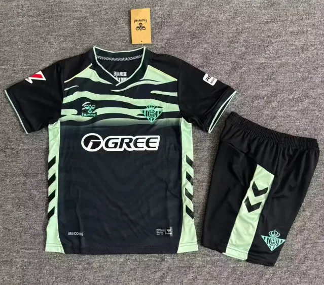 2025/2026 Real Betis Tercera Equipación Visitante Camiseta de Fútbol Calidad Talla Infantil — main view