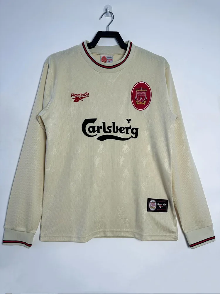 Camisa Retrô Liverpool Visitante Manga Longa 1996/1997  — main view