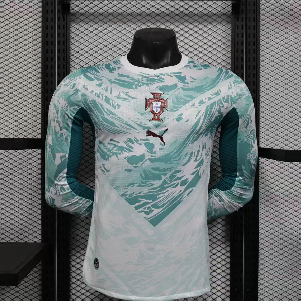 2026 Player Version Long Sleeve Portugal Away Football Shirt  — main view
