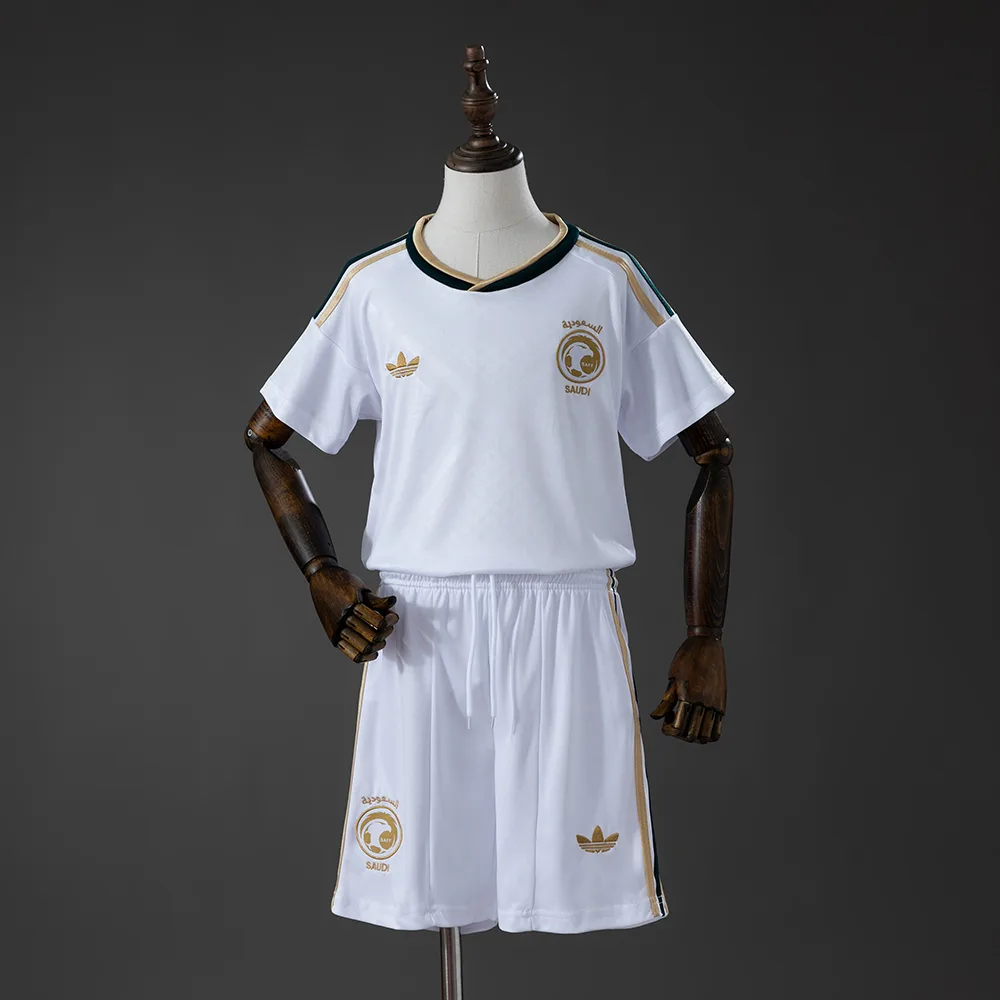 2026 Saudi Arabia National Team Away Kids Kit Jersey  Kids Size — main view
