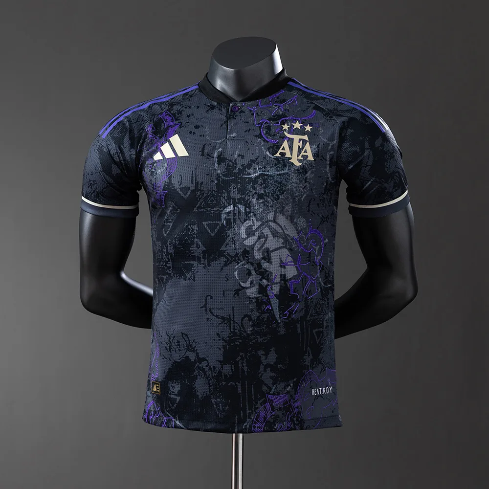 2025/2026 Argentina Purple Black-Special Edition Player Version Jersey — main view