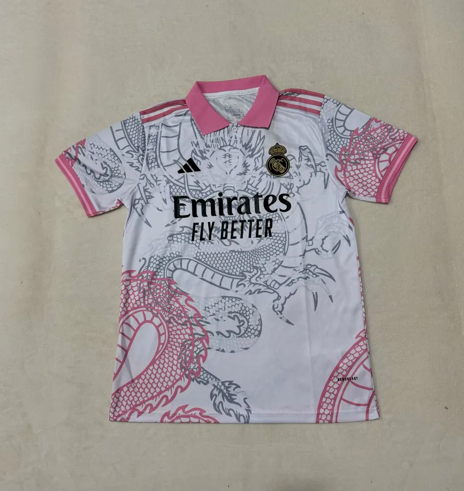 2025/2026 Real Madrid Patrón de dragón Edición especial Camiseta de fútbol  — main view