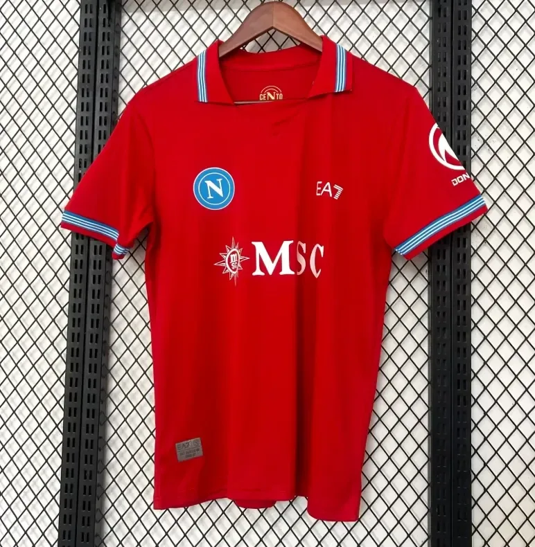 2026/2027 Maillot de Football Troisième Extérieur Napoli  landaise — main view