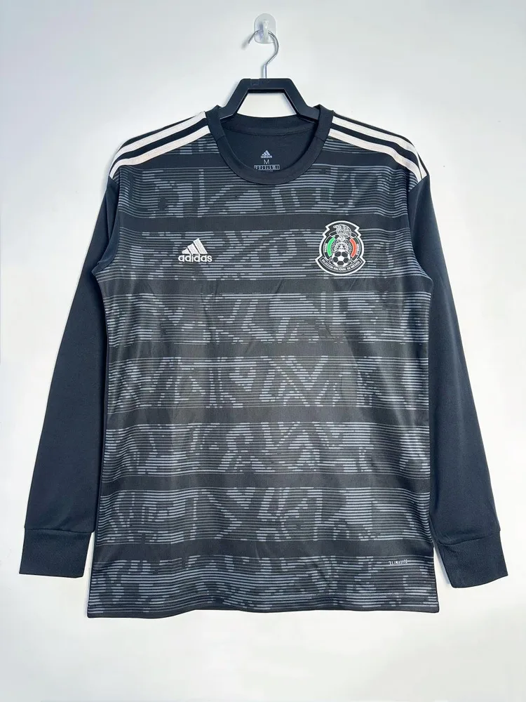 2019 Maillot Domicile Rétro Manches Longues Mexique lande — main view