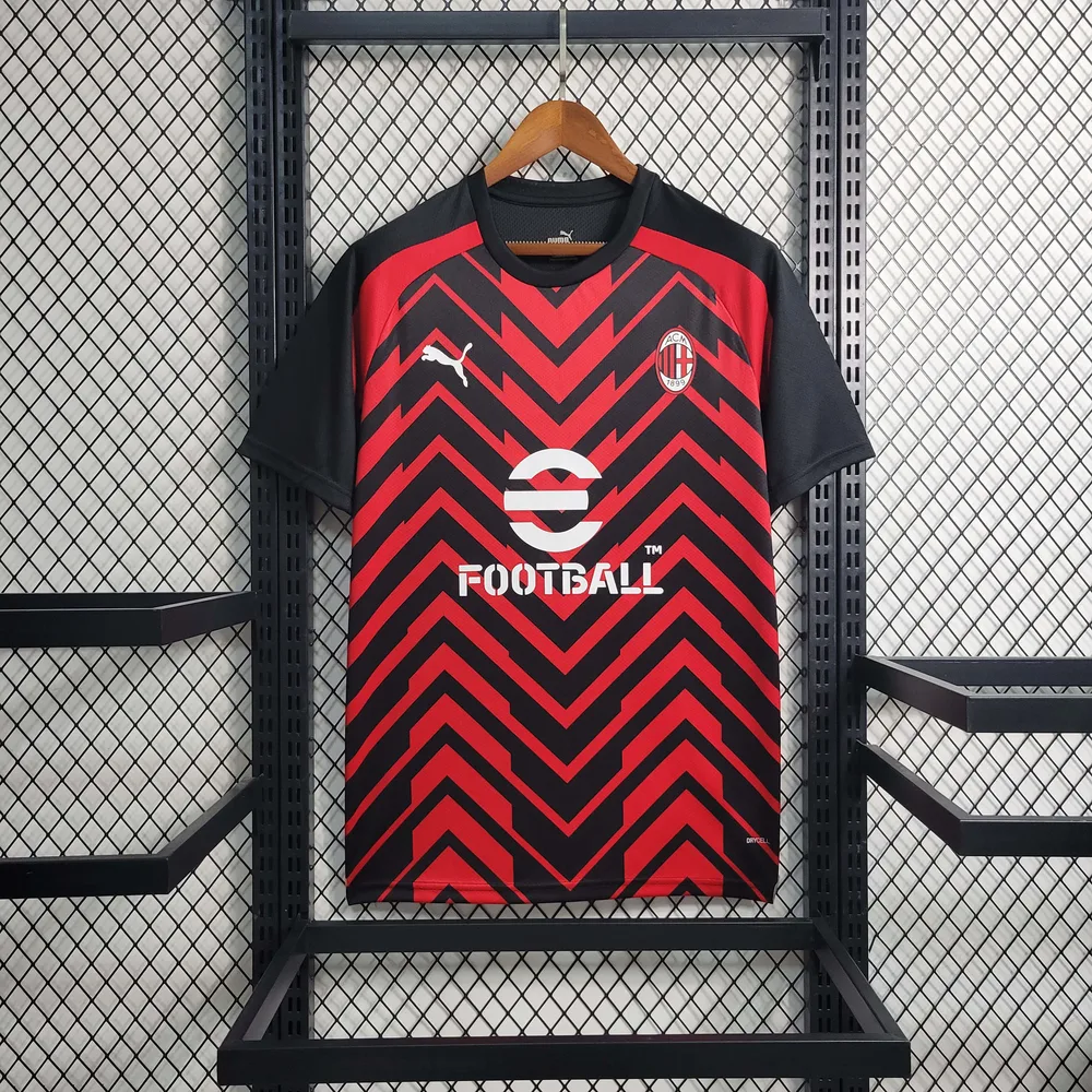 2023/2024 AC Milan ملابس تدريب قميص كرة قدم جودة تايلاندية — main view