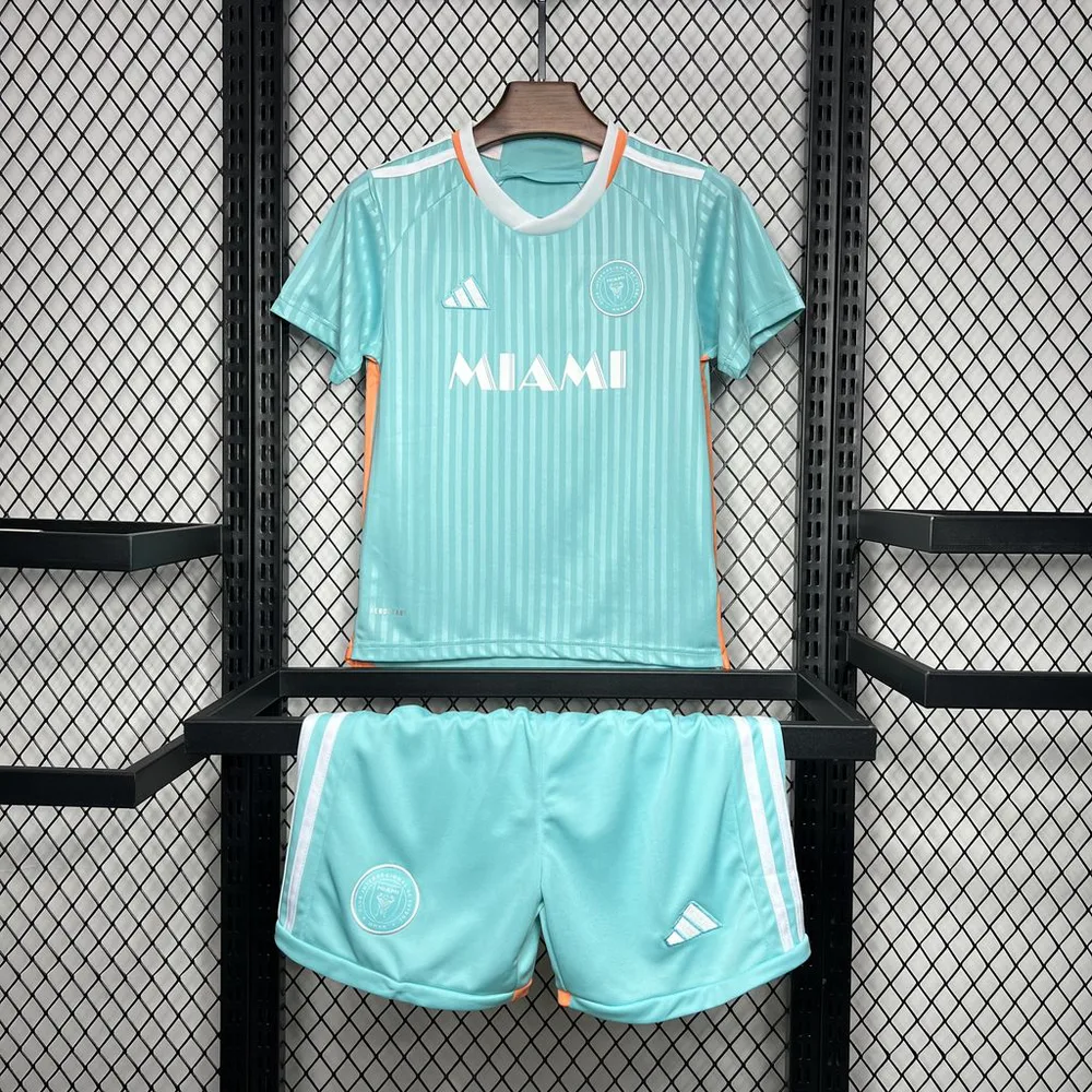 2024/2025 Inter Miami Tercera Equipación Visitante Camiseta de Fútbol  Talla Infantil — main view