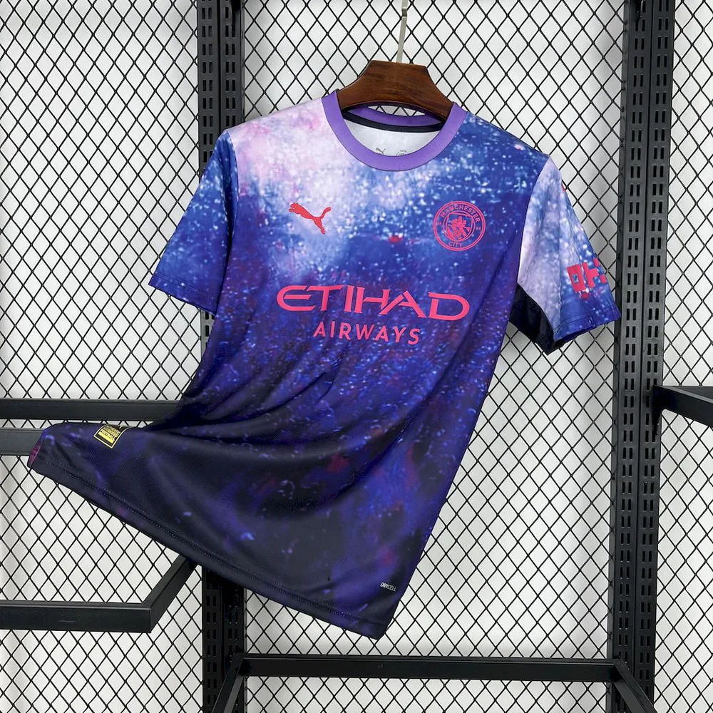 2025/2026 Maillot Football Concept Version Violet Manchester City  — main view