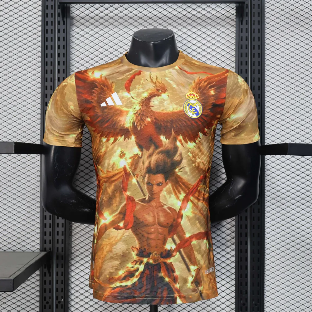 2025/2026 Version Joueur Real Madrid Édition Spéciale 16 Maillot de Football landaise — main view