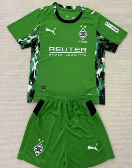 Camisa de Futebol Borussia Mönchengladbach Away 2025/2026  Tamanho Infantil — main view