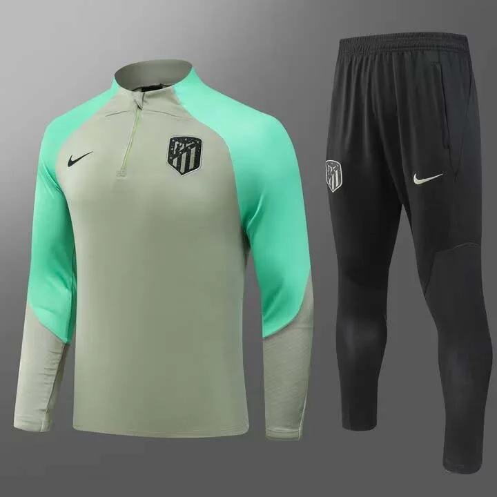 Conjunto de Treino Meia-Puxada Atletico Madrid Verde 2023/2024  — main view