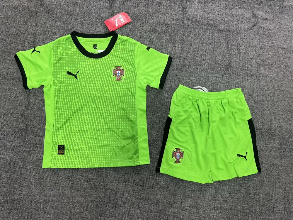 2025/2026 Camisa Goleiro Portugal Seleção Nacional Futebol  Tamanho Infantil — main view