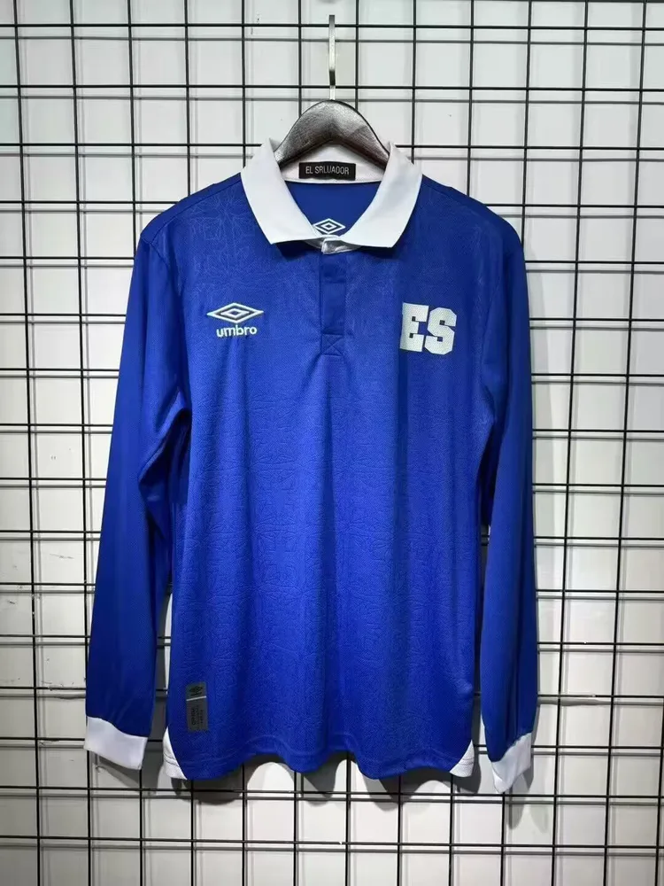 Camiseta de fútbol local de El Salvador 2025/2026 de manga larga  — main view