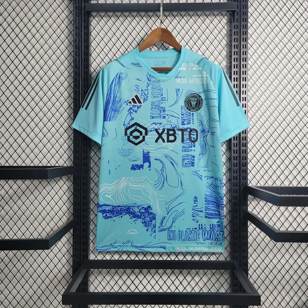 20223/2024 Inter Miami Training Wear Soccer Jersey  — main view