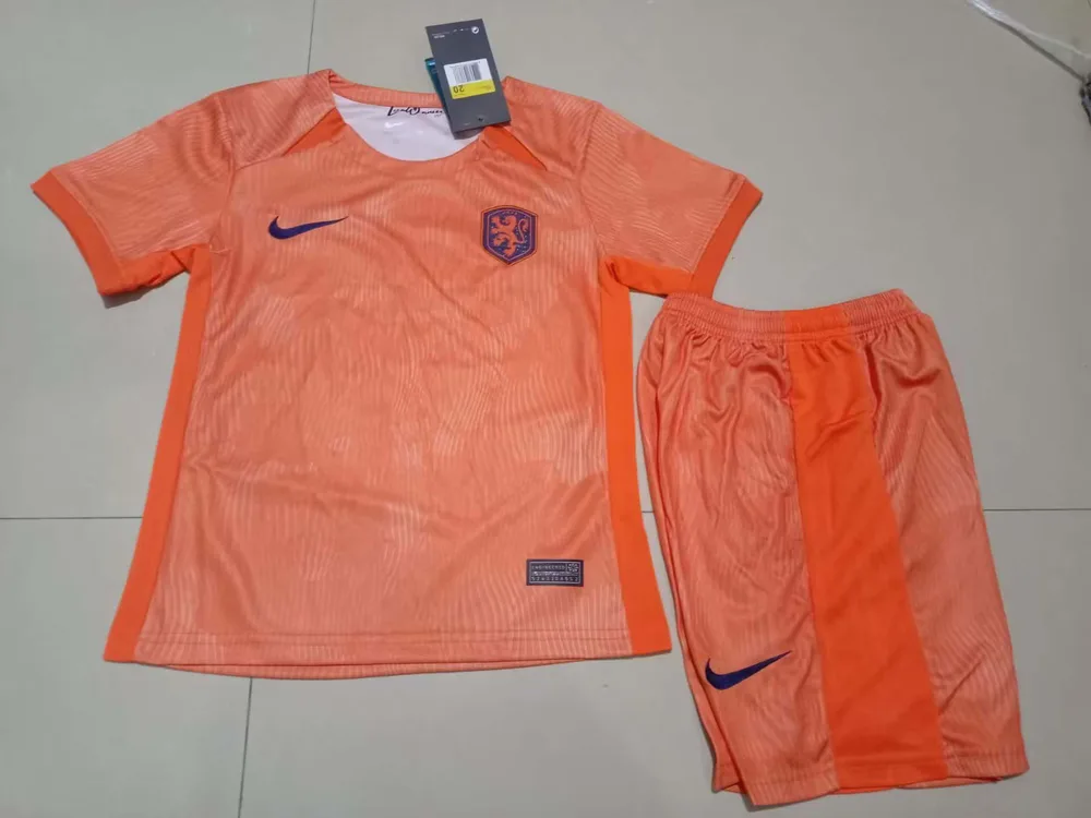 2023 Niederlande Heim Fußballtrikot   Kindergröße — main view