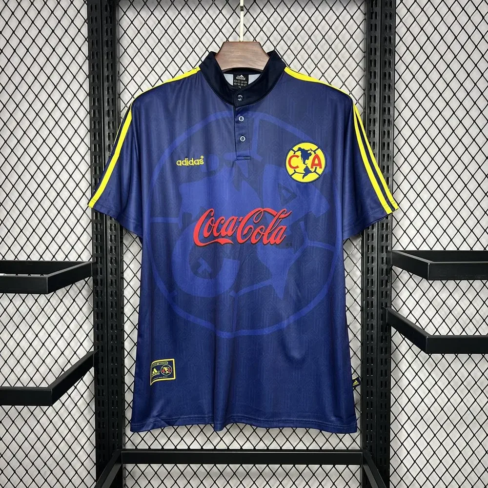 1998/1999 رجعي Club América قميص أبيض Corteiz جودة تايلاندية — main view